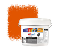 Zinsser Allcoat Pintura Exterior para Paredes RAL 2009 Naranja tráfico - 10 litro