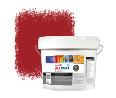 Zinsser Allcoat Pintura Exterior para Paredes RAL 3001 Rojo señales - 10 litro