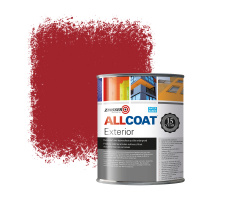 Zinsser Allcoat Per Pareti Per Uso Esterno RAL 3002 Rosso carminio - 1 litro