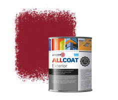 Zinsser Allcoat Per Pareti Per Uso Esterno RAL 3003 Rosso rubino - 1 litro