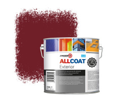 Zinsser Allcoat Per Pareti Per Uso Esterno RAL 3004 Rosso porpora - 2,5 litro