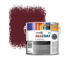 Zinsser Allcoat Per Pareti Per Uso Esterno RAL 3005 Rosso vino - 2,5 litro