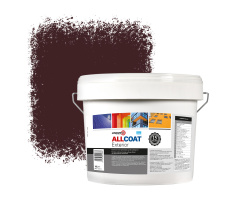 Zinsser Allcoat Exterior Wall Paint RAL 3007 Black red - 10 liter