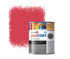 Zinsser Allcoat Per Pareti Per Uso Esterno RAL 3018 Rosso fragola - 1 litro