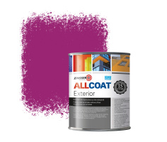 Zinsser Allcoat Farba Ścienna Zewnętrzna RAL 4006 Purpurowy Drogowy - 1 litr