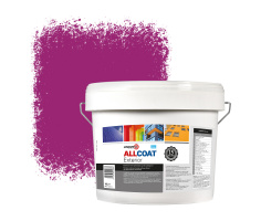 Zinsser Allcoat Farba Ścienna Zewnętrzna RAL 4006 Purpurowy Drogowy - 10 litrów