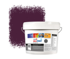 Zinsser Allcoat Farba Ścienna Zewnętrzna RAL 4007 Purpurowy Fioletowy - 10 litrów