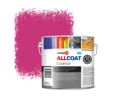 Zinsser Allcoat Farba Ścienna Zewnętrzna RAL 4010 Telemagenta - 2,5 litra