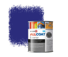 Zinsser Allcoat Exterior Wall Paint RAL 5002 Ultramarine blue - 1 liter