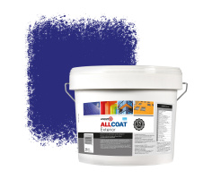 Zinsser Allcoat Exterior Wall Paint RAL 5002 Ultramarine blue - 10 liter