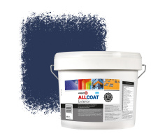 Zinsser Allcoat Exterior Wall Paint RAL 5003 Sapphire blue - 10 liter