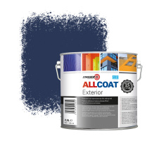 Zinsser Allcoat Exterior Wall Paint RAL 5003 Sapphire blue - 2,5 liter