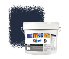 Zinsser Allcoat Exterior Wall Paint RAL 5011 Steel blue - 10 liter