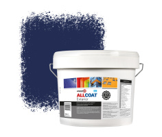 Zinsser Allcoat Exterior Wall Paint RAL 5013 Cobalt blue - 10 liter