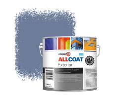 Zinsser Allcoat Exterior Wall Paint RAL 5014 Pigeon blue - 2,5 liter