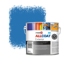 Zinsser Allcoat Exterior Wall Paint RAL 5015 Sky blue - 2,5 liter