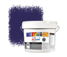 Zinsser Allcoat Exterior Wall Paint RAL 5022 Night blue - 10 liter