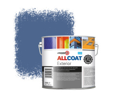 Zinsser Allcoat Exterior Wall Paint RAL 5023 Distant blue - 2,5 liter