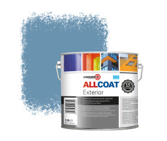 Zinsser Allcoat Exterior Wall Paint RAL 5024 Pastel blue - 2,5 liter