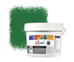 Zinsser Allcoat Exterior Wall Paint RAL 6001 Emerald green - 10 liter