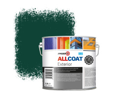 Zinsser Allcoat Exterior Wall Paint RAL 6005 Moss green - 2,5 liter