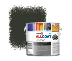 Zinsser Allcoat Exterior Wall Paint RAL 6008 Brown green - 2,5 liter