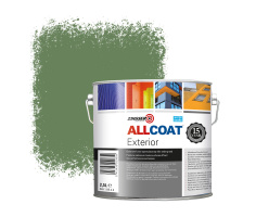 Zinsser Allcoat Exterior Wall Paint RAL 6011 Reseda green - 2,5 liter