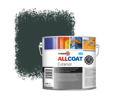 Zinsser Allcoat Exterior Wall Paint RAL 6012 Black green - 2,5 liter