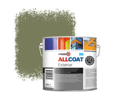 Zinsser Allcoat Exterior Wall Paint RAL 6013 Reed green - 2,5 liter