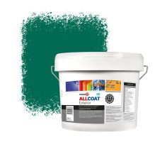 Zinsser Allcoat Exterior Wall Paint RAL 6016 Turquoise green - 10 liter