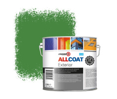 Zinsser Allcoat Exterior Wall Paint RAL 6017 May green - 2,5 liter