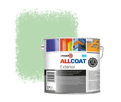 Zinsser Allcoat Exterior Wall Paint RAL 6019 pastel green - 2,5 liter