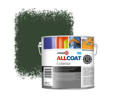 Zinsser Allcoat Exterior Wall Paint RAL 6020 Chrome green - 2,5 liter