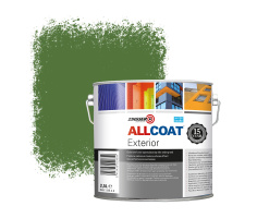 Zinsser Allcoat Exterior Wall Paint RAL 6025 Fern green - 2,5 liter