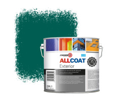 Zinsser Allcoat Exterior Wall Paint RAL 6026 Opal green - 2,5 liter