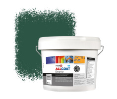 Zinsser Allcoat Exterior Wall Paint RAL 6028 Pine green - 10 liter