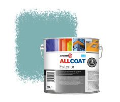 Zinsser Allcoat Exterior Wall Paint RAL 6034 Pastel turquoise - 2,5 liter