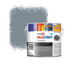 Zinsser Allcoat Exterior Wall Paint RAL 7000 Squirrel grey - 2,5 liter