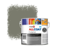 Zinsser Allcoat Exterior Wall Paint RAL 7003 Moss grey - 2,5 liter