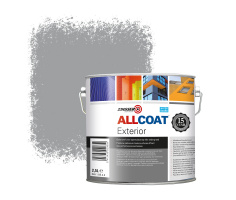 Zinsser Allcoat Exterior Wall Paint RAL 7004 Signal grey - 2,5 liter