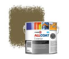 Zinsser Allcoat Exterior Wall Paint RAL 7008 Khaki grey - 2,5 liter