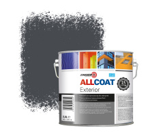 Zinsser Allcoat Exterior Wall Paint RAL 7024 Graphite grey - 2,5 liter