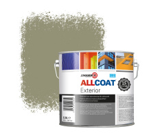 Zinsser Allcoat Per Pareti Per Uso Esterno RAL 7034 Grigio giallastro - 2,5 litro