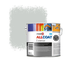 Zinsser Allcoat Per Pareti Per Uso Esterno RAL 7035 Grigio luce - 2,5 litro