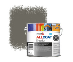 Zinsser Allcoat Exterior Wall Paint RAL 7039 Quartz grey - 2,5 liter