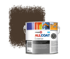 Zinsser Allcoat Exterior Wall Paint RAL 8014 Sepia brown - 2,5 liter