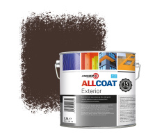 Zinsser Allcoat Exterior Wall Paint RAL 8017 Chocolate brown - 2,5 liter