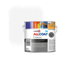 Zinsser Allcoat Exterior Wall Paint RAL 9003 Signal white - 2,5 liter