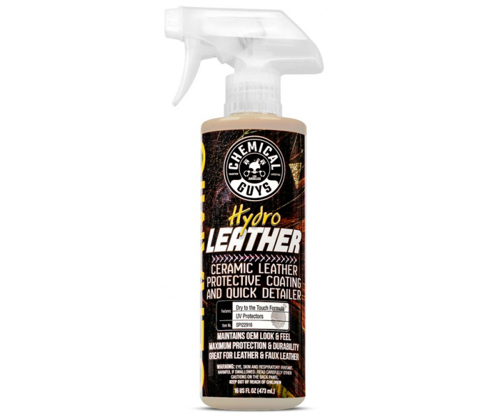 Chemical Guys HydroLeather Ceramic Leather Protective Coating And Quick Detailer 473ml