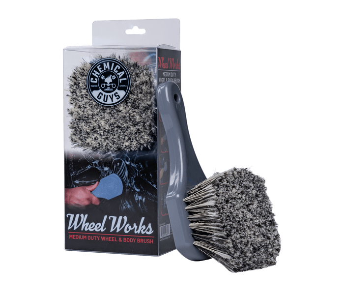 Chemical Guys Wheel Works Medium Duty Wheel & Body Brush